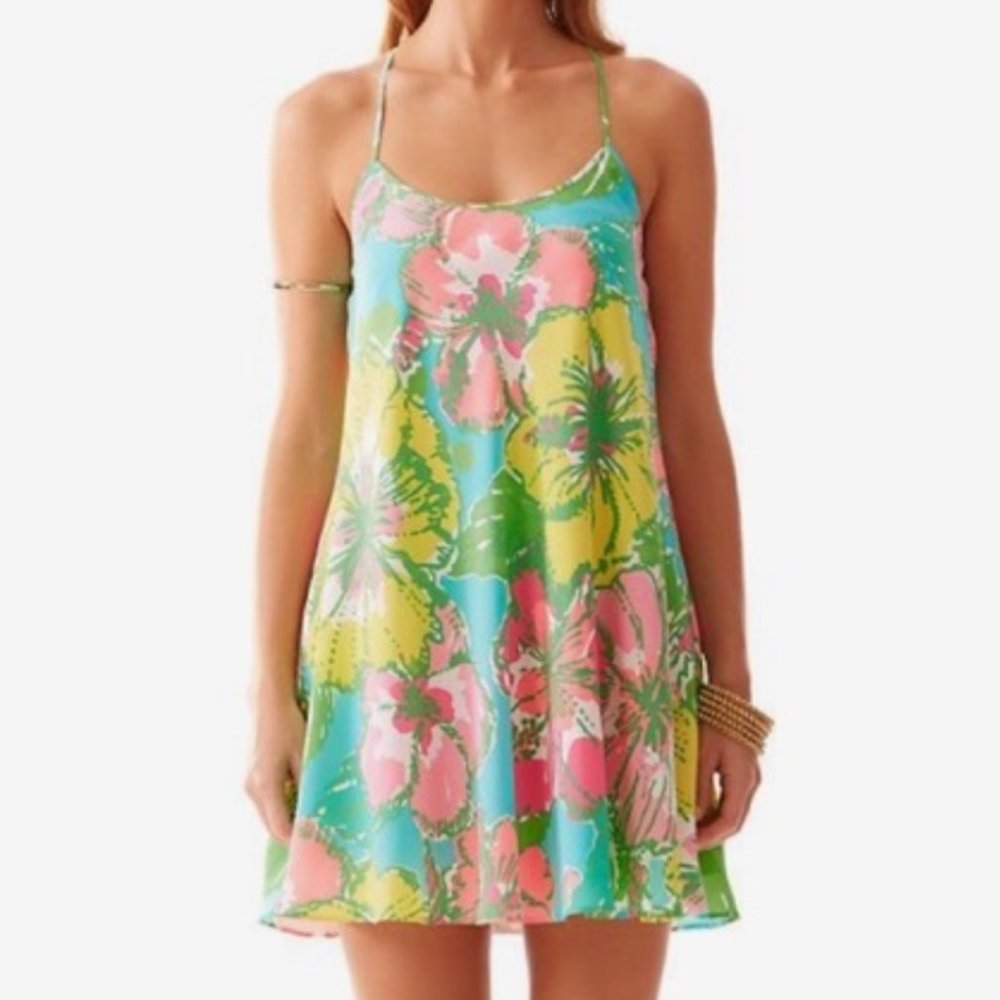 Lilly Pulitzer Big Flirt Racerback Slip Dress
